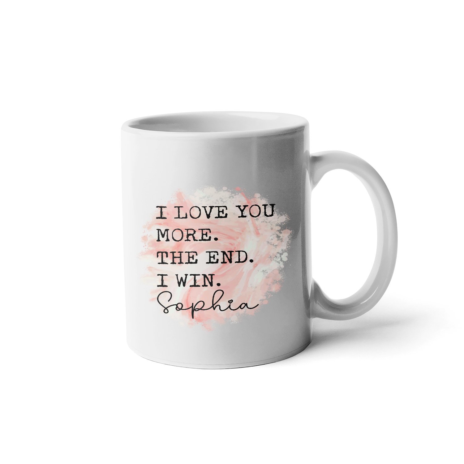 Love You More The End I Win Custom Name Wedding Anniversary Mug | Wedding Anniversary Funny Quotes | Personalized Wedding Anniversary Mug Love You More The End I Win Custom Name Wedding Anniversary Mug | Wedding Anniversary Funny Quotes | Personalized Wedding Anniversary Mug