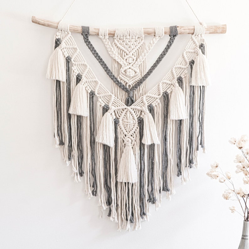 Nordic Hogar Home Decorative Wall Art Woven Large Macrame Color Rope Wall Hanging Tapestries For Kids Accessories